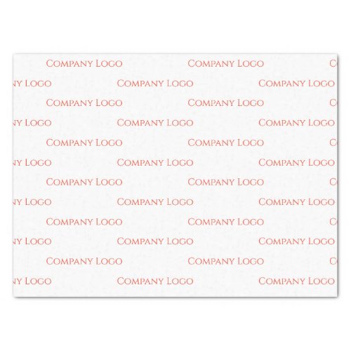 Custom Company Logo  Tissue Paper