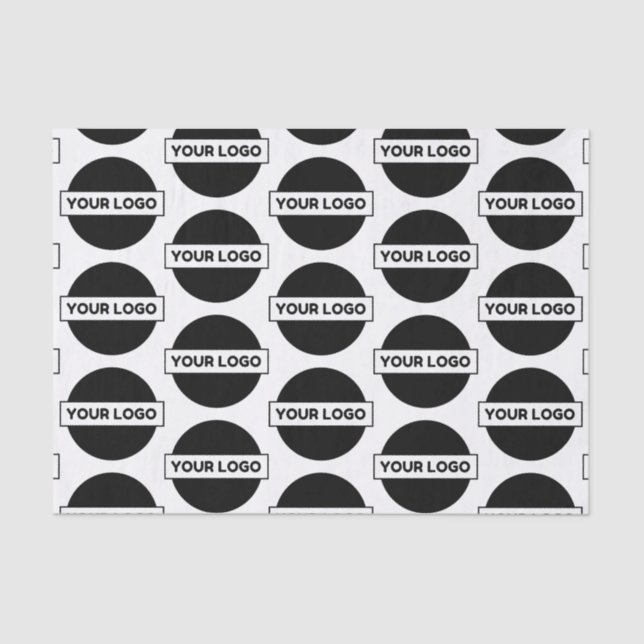 Custom Company Logo Tissue Paper (Front)