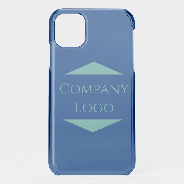 Custom Company Logo Uncommon iPhone Case (Back)