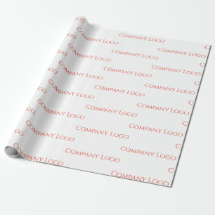 Custom Company Logo  Wrapping Paper