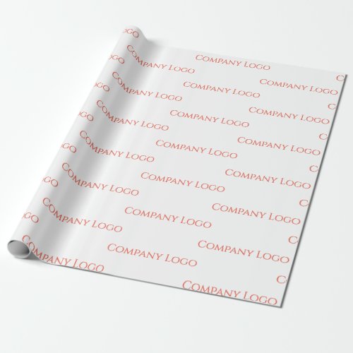 Custom Company Logo  Wrapping Paper