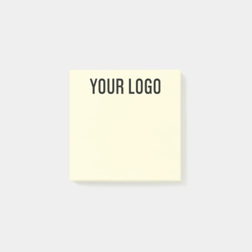 Custom Company Logo Yellow Promotional Post_it Notes