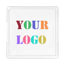 Custom Company Logo Your Business Acrylic Tray