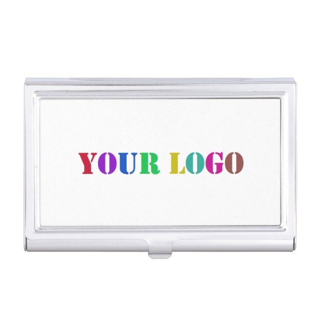 Custom Company Logo Your Business Card Case (Front)