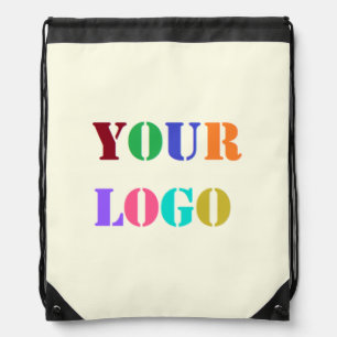 Custom Company Logo Your Business Drawstring Bag