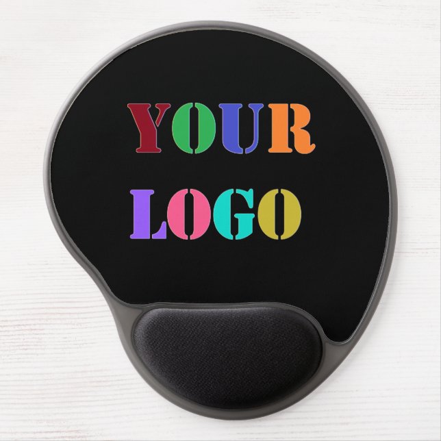 Custom Company Logo Your Business Gel Mouse Pad (Front)