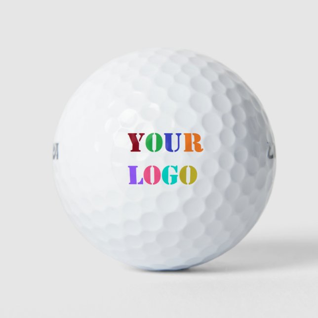 Custom Company Logo Your Business Golf Balls Stamp (Front)