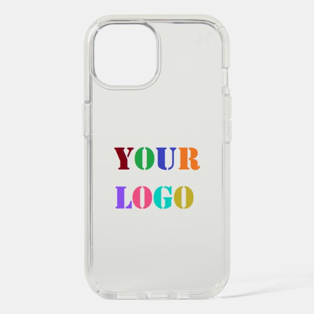 Custom Company Logo Your Business iPhone Case (Front)