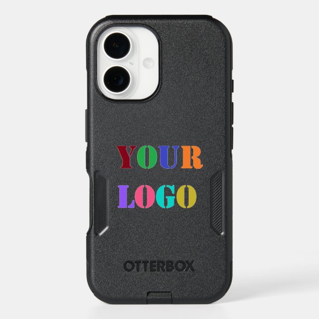 Custom Company Logo Your Business iPhone Case (Back)