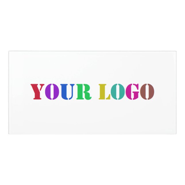 Custom Company Logo Your Business Office Door Sign (Classic Front)