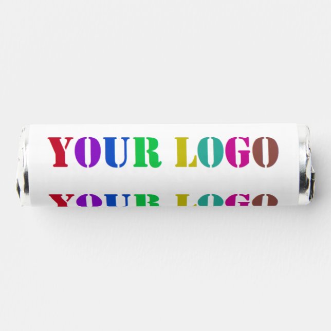 Custom Company Logo Your Business Promotional Gift Breath Savers® Mints (Left)