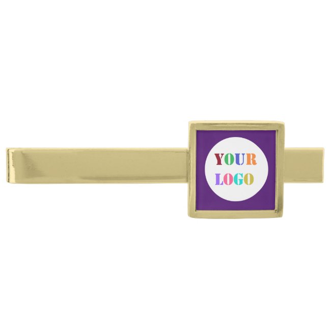 Custom Company Logo Your Business Tie Bar (Front)