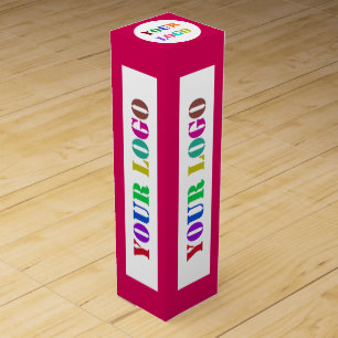 Custom Company Logo Your Business Wine Gift Boxes