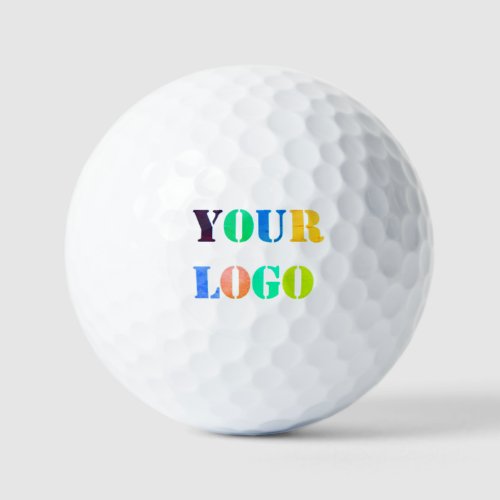Custom Company Logo Your Stamp Golf Balls Gift