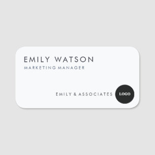 Custom Company Name Badge – Professional Staff ID