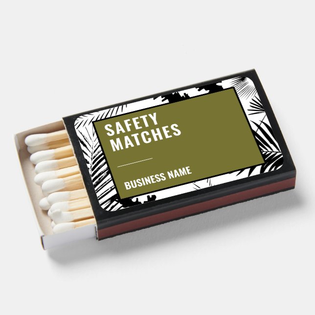 Custom Company Name Promotional Matchboxes (Front Open)