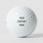 Custom Company Name Titleist Vi Golf Balls at Zazzle