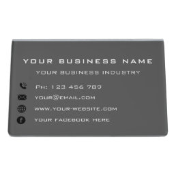 Custom Company Office Business Card Holder