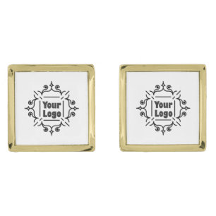 Custom Company or Business Logo Cufflinks