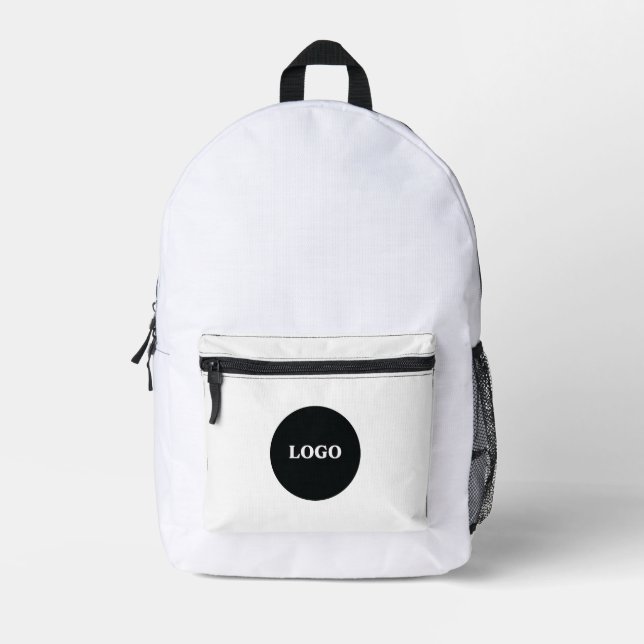 Custom company  printed backpack (Front)