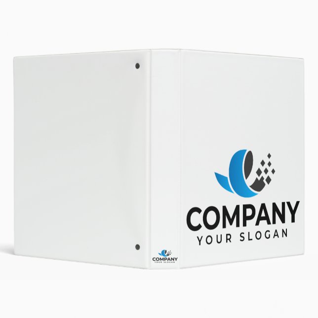 Custom Company promotional  3 Ring Binder (Background)
