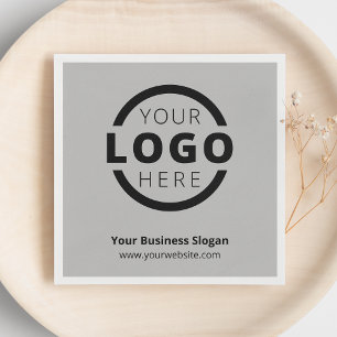 Custom Company Promotional Business Logo Branded Napkins