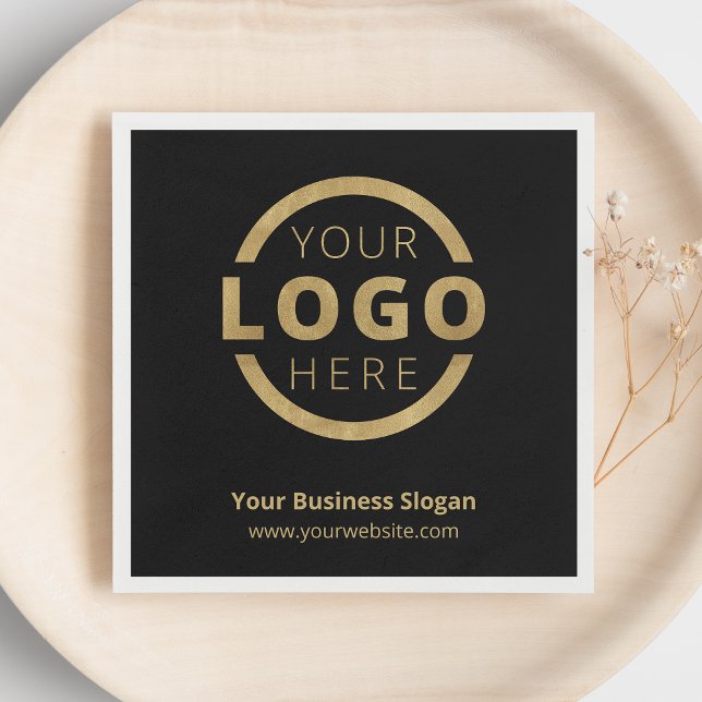 Custom Company Promotional Business Logo Branded Napkins (Creator Uploaded)