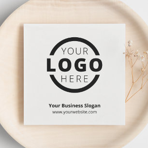 Custom Company Promotional Business Logo Branded Napkins