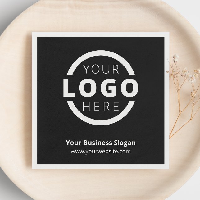 Custom Company Promotional Business Logo Branded Napkins (Creator Uploaded)