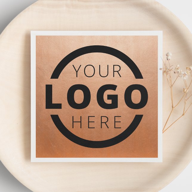 Custom Company Promotional Business Logo Branded Napkins (Creator Uploaded)