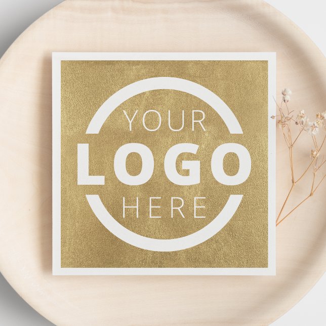 Custom Company Promotional Business Logo Branded Napkins (Creator Uploaded)