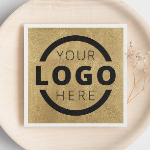 Custom Company Promotional Business Logo Branded Napkins