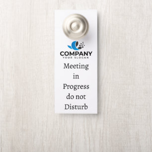 Custom Company promotional  Door Hanger