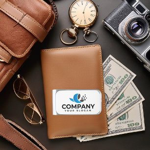 Custom Company promotional Silver Finish Money Clip