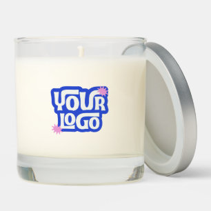 Custom Company Small Business Logo Promo Gift Scented Candle