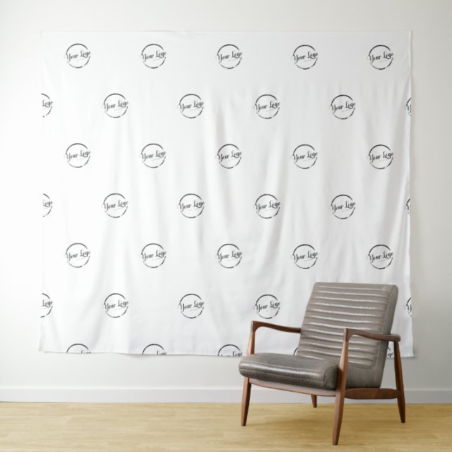 Custom company trade show business logo tapestry (In Situ (Horizontal))