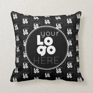 custom embroidered logo pillows