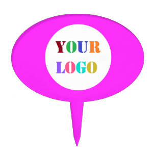 Custom Comppany Logo Your Business Cake Topper