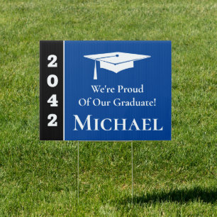 Custom Congrats Grad School Graduation Sign