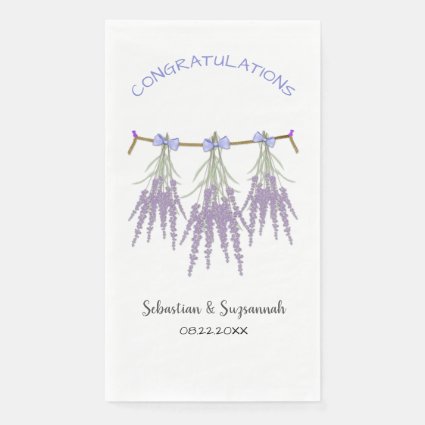 Custom Congratulations Dried Lavender Bundles  Pap
