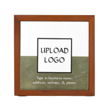 Custom Contractor Desktop Organizer with Logo