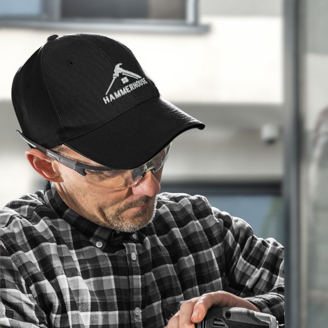 Custom Contractors Company Name Home Construction  Embroidered Baseball Cap (Creator Uploaded)