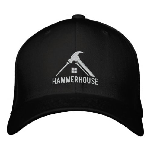 Custom Contractors Company Name Home Construction Embroidered Baseball Cap