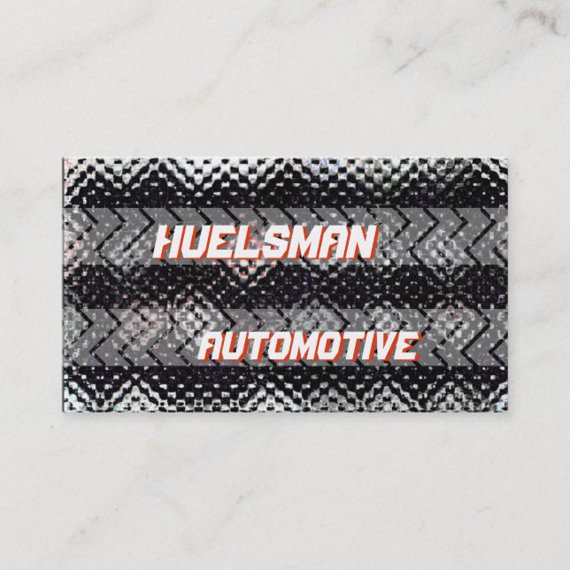 CUSTOM- Cool Automotive Business Card (Front)