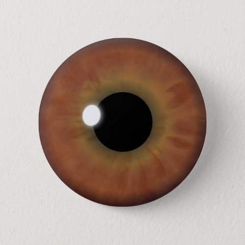Custom Cool Brown Eye Iris Eyeball Round Buttons