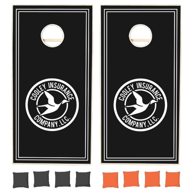 Custom Cooley Insurance 2 Personalized Cornhole Set (Set)