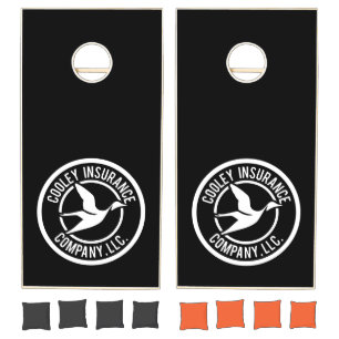Custom Cooley Insurance Personalized Cornhole Set