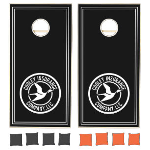 Custom Cooley Insurance Personalized Cornhole Set