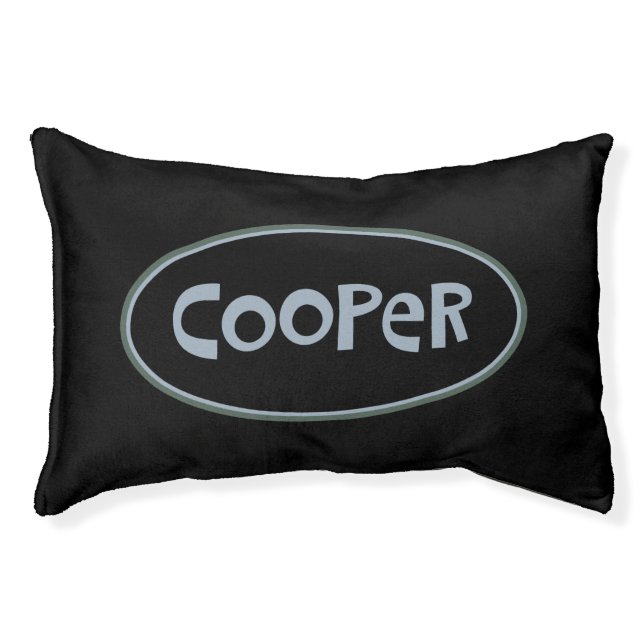 Custom COOPER Pet Bed (Front)