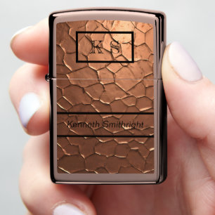 Custom Copper Windproof Flame Zippo Lighter